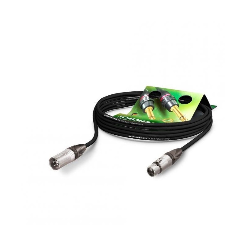 Sommer Cable SGMF-0300-SW - kabel mikrofonowy 3m - 1 Sommer Cable SGMF-0300-SW - kabel mikrofonowy 3m - 1