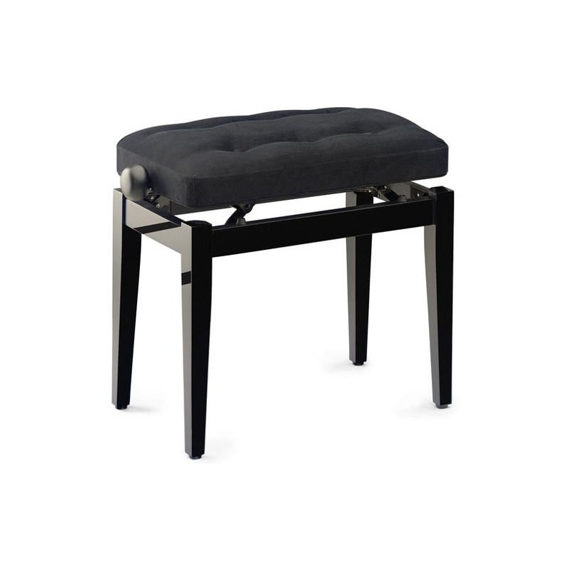 Stagg PB 43 BK P V/BK - ława do pianina - 1 Stagg PB 43 BK P V/BK - ława do pianina - 1