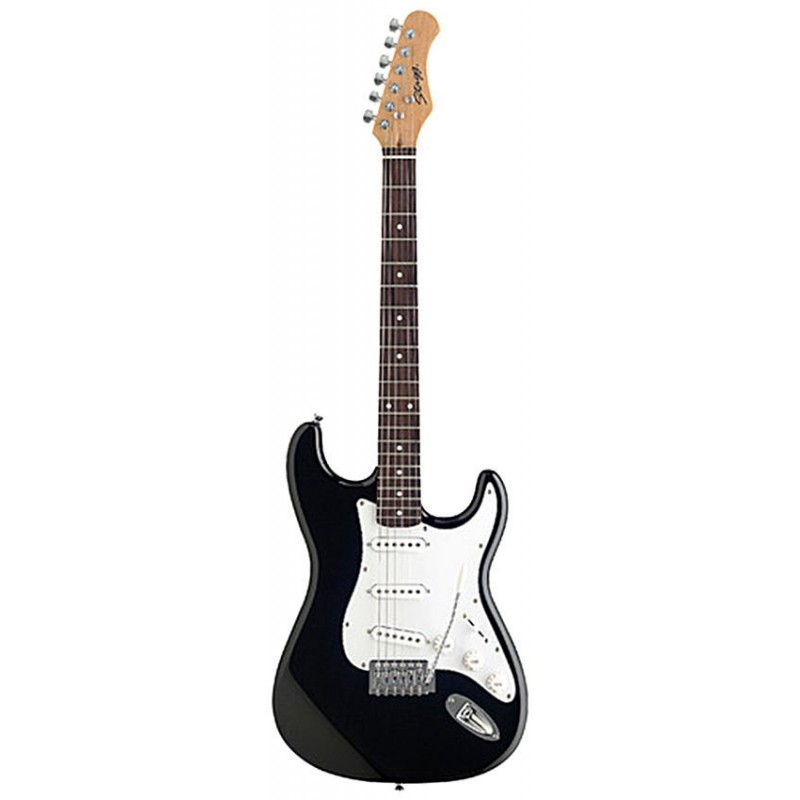 Stagg S-250 BK - gitara elektryczna - 1