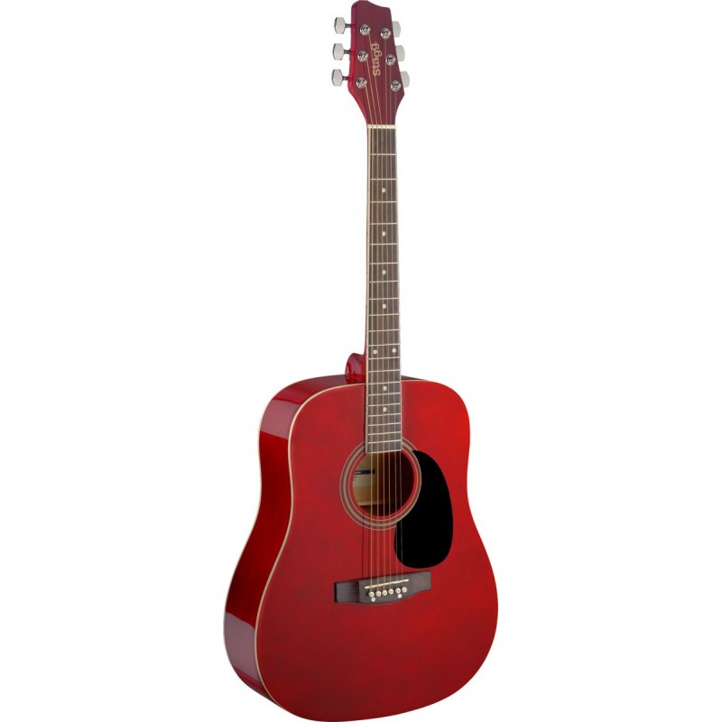 Stagg SA20D RED - gitara akustyczna - 1 Stagg SA20D RED - gitara akustyczna - 1