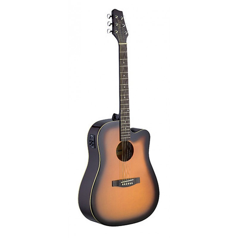 Stagg SA30DCE - BS - gitara elektroakustyczna - 1