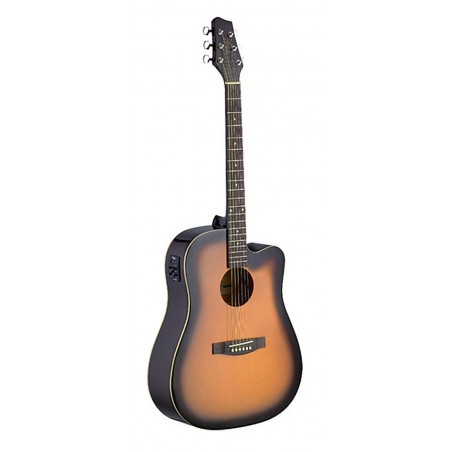 Stagg SA30DCE - BS - gitara elektroakustyczna - 1