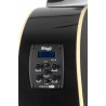Stagg SA35 DSCE-BK  - gitara elektroakustyczna - 1