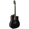 Stagg SA35 DSCE-BK  - gitara elektroakustyczna - 1