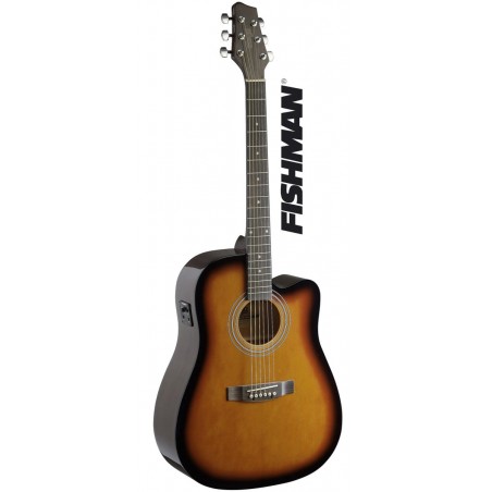 Stagg SA40 DCFI-BS - gitara elektroakustyczna - 1