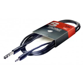 Stagg SAC3MPSPS - kabel połączeniowy instrumentalny 3m - 1