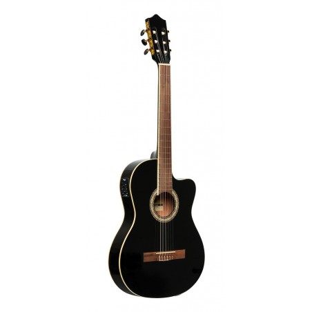 Stagg SCL60 TCE-BLK - gitara elektro-klasyczna - 1