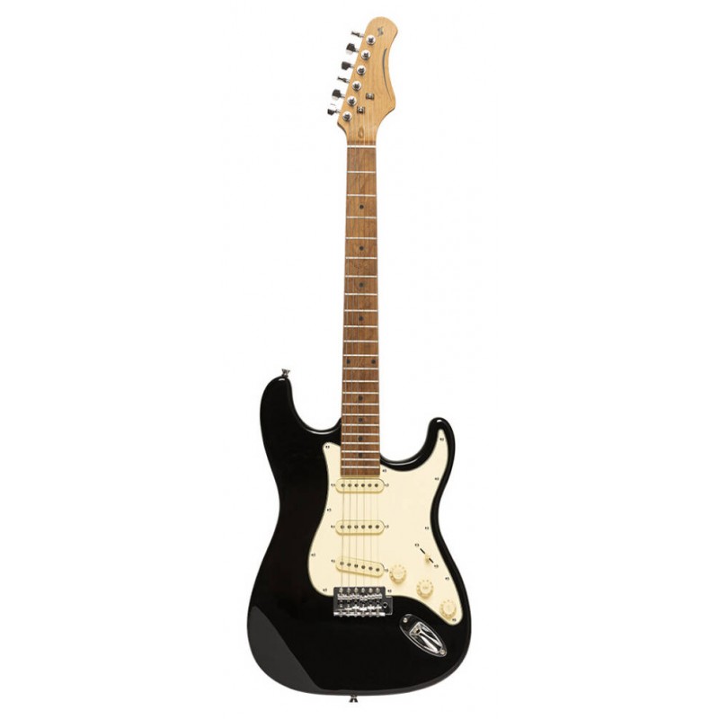 Stagg SES-55 BLK - gitara elektryczna - 1
