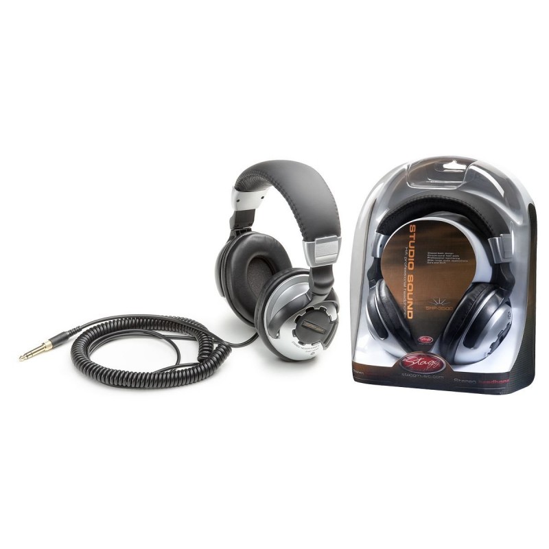 Stagg SHP 3500 H - słuchawki studyjne, zamknięte, wokółuszne - 1 Stagg SHP 3500 H - słuchawki studyjne, zamknięte, wokółuszne - 1