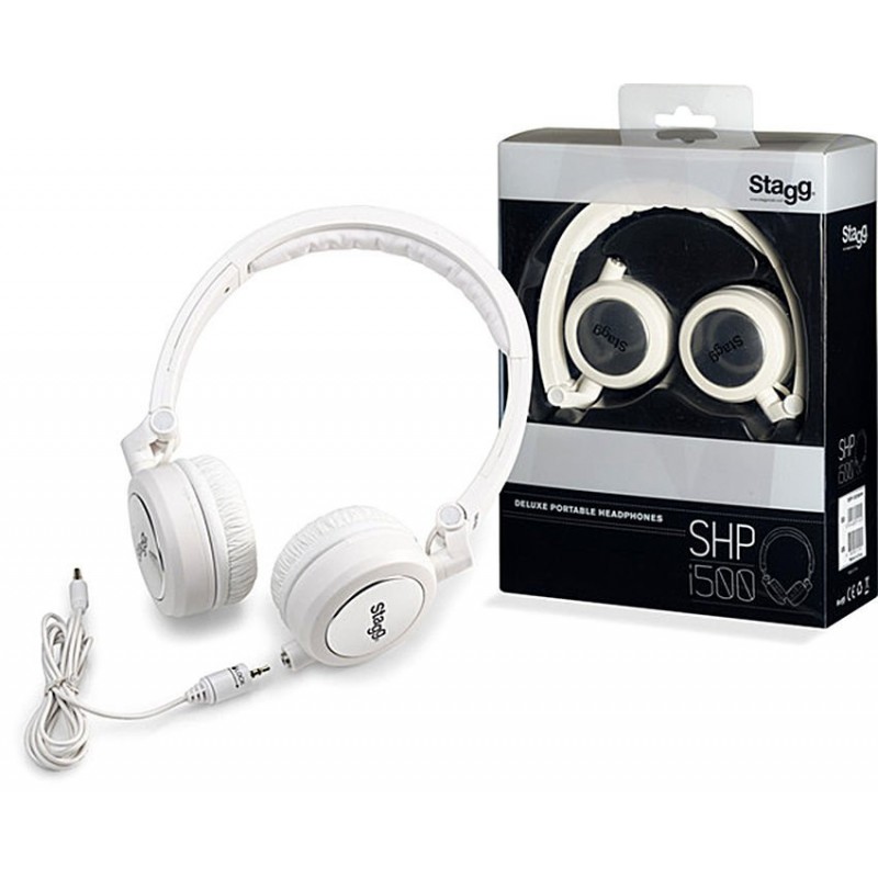 Stagg SHP-I500WHH - słuchawki stereo - 1 Stagg SHP-I500WHH - słuchawki stereo - 1
