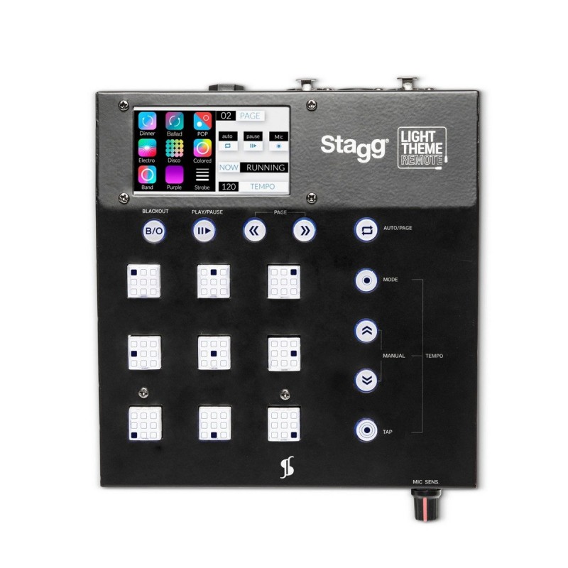 Stagg SLT-REMOTE-2 - sterownik oświetleniowy LightTheme™ - 1 Stagg SLT-REMOTE-2 - sterownik oświetleniowy LightTheme™ - 1