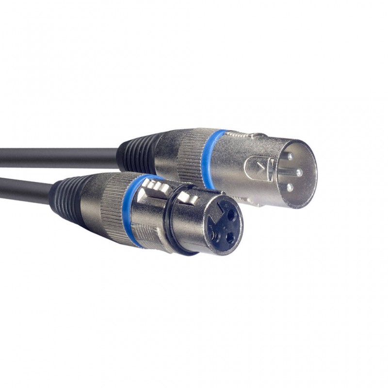 Stagg SMC1 BL - kabel mikrofonowy 1m - 2 Stagg SMC1 BL - kabel mikrofonowy 1m - 2