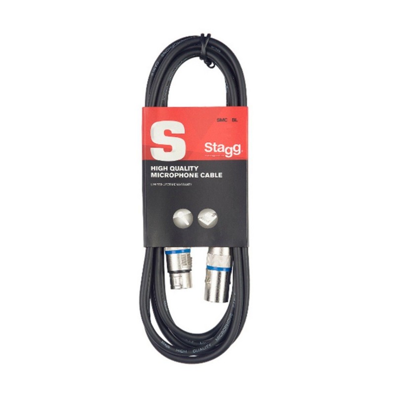 Stagg SMC6 BL - kabel mikrofonowy 6m - 2