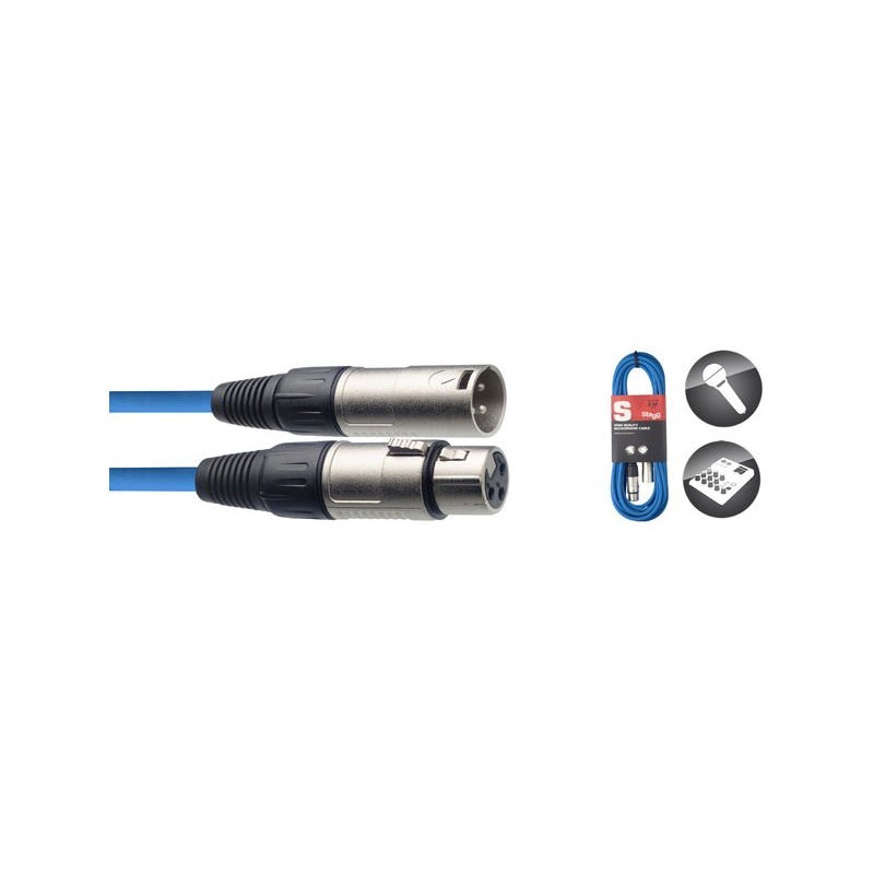 Stagg SMC6 CBL - kabel mikrofonowy 6m XLR/XLR - 1