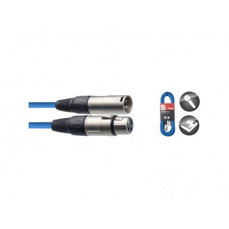 Stagg SMC6 CBL - kabel mikrofonowy 6m XLR/XLR - 1