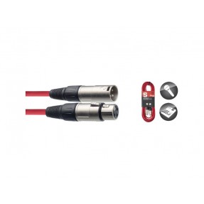 Stagg SMC6 CRD - kabel mikrofonowy 6m XLR/XLR - 1