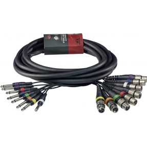 Stagg SML 5/8XF8P - multicore 5m - 1