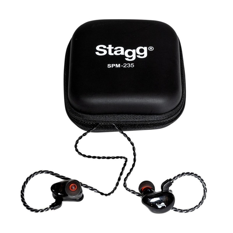 Stagg SPM-235 BK - douszne monitory słuchawkowe - 2 Stagg SPM-235 BK - douszne monitory słuchawkowe - 2