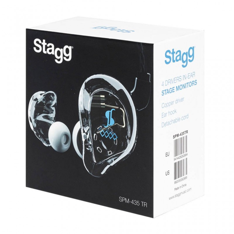 Stagg SPM-435 TR - douszne monitory słuchawkowe - 1 Stagg SPM-435 TR - douszne monitory słuchawkowe - 1