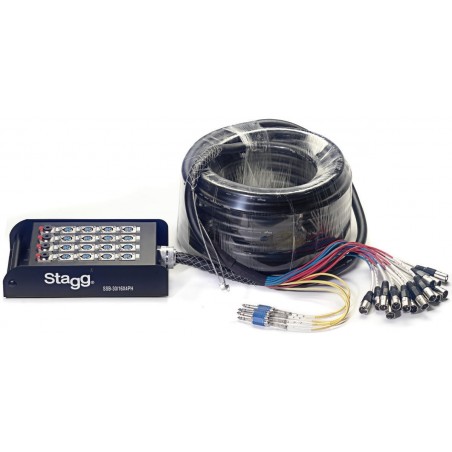 Stagg SSB-30/16X4PH - stagebox 30m - 1