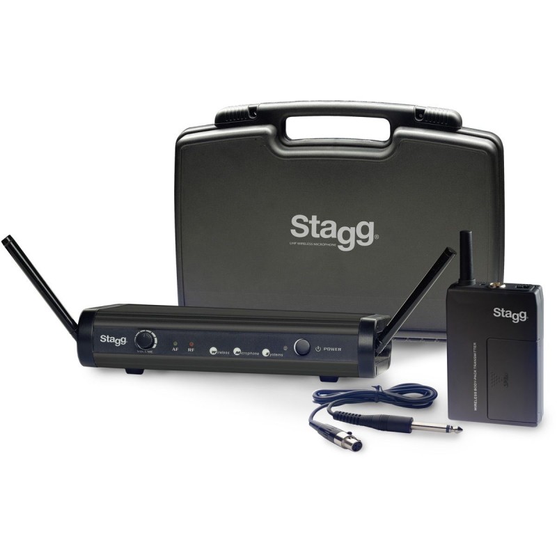 Stagg SUW-30-GBS-B - gitarowy system bezprzewodowy UHF - 1