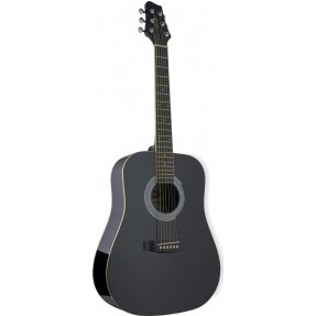 Stagg SW 201 3/4 BK - gitara akustyczna, rozmiar 3/4 - 1