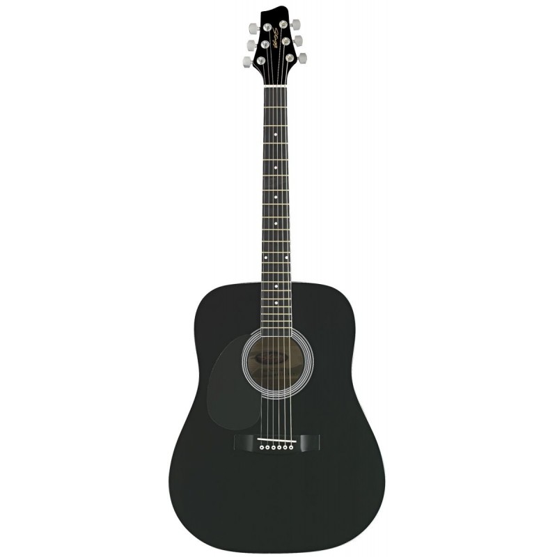Stagg SW 201 LH BK - gitara akustyczna, leworęczna - 1 Stagg SW 201 LH BK - gitara akustyczna, leworęczna - 1
