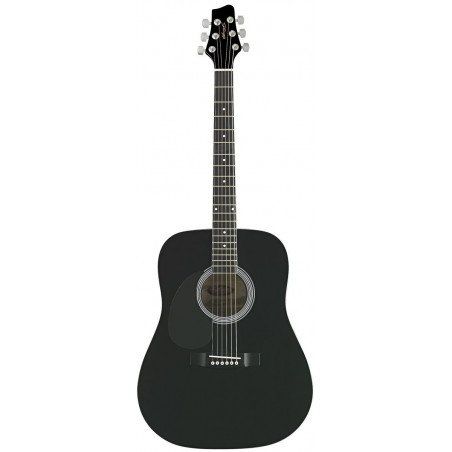 Stagg SW 201 LH BK - gitara akustyczna, leworęczna - 1