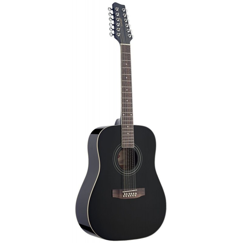 Stagg SW 205/12 BK - gitara akustyczna, 12-sto strunowa - 1 Stagg SW 205/12 BK - gitara akustyczna, 12-sto strunowa - 1