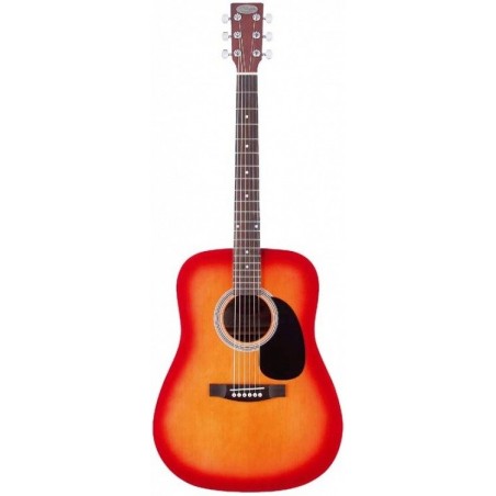 Stagg SW207 CS PACK - gitara akustyczna z wyposażeniem - 1