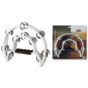 Stagg TAB-1 WH - tamburyn plastikowy - 1