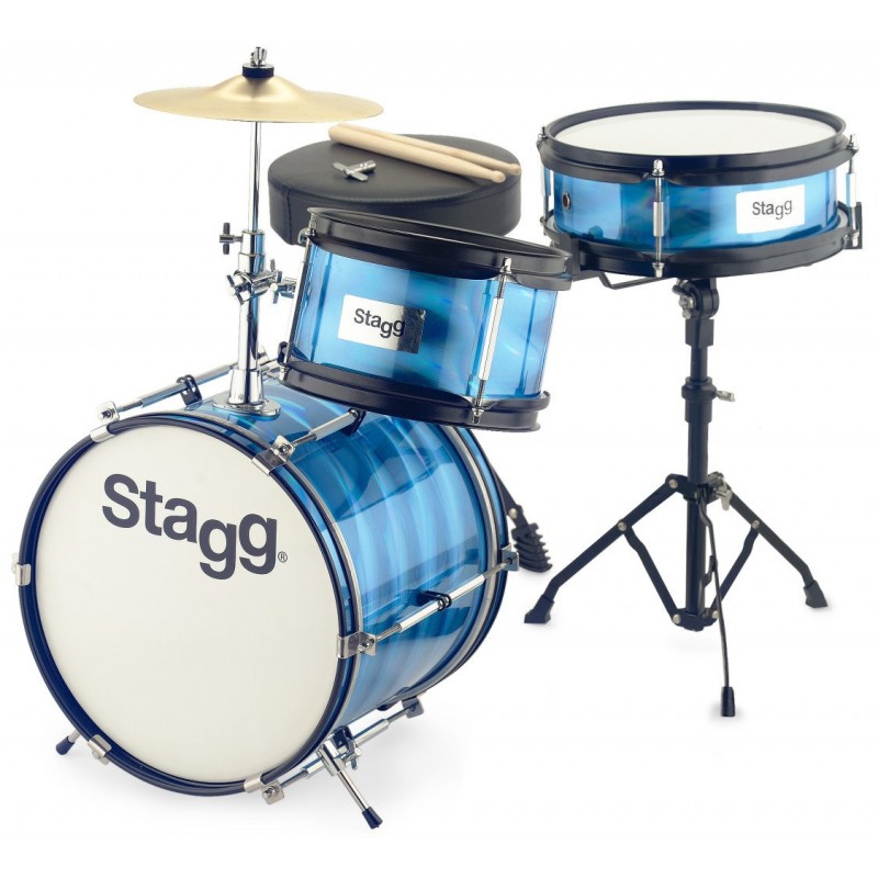 Stagg TIM J 3/12B BL - akustyczny zestaw perkusyjny - 1 Stagg TIM J 3/12B BL - akustyczny zestaw perkusyjny - 1