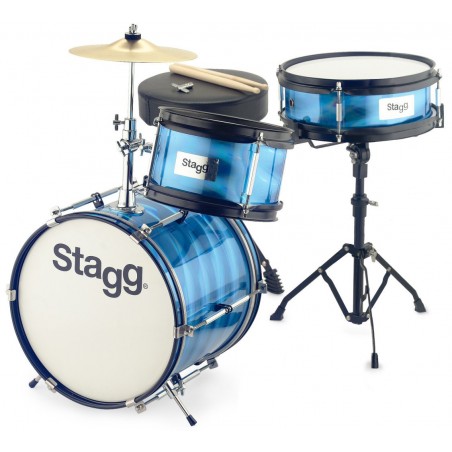 Stagg TIM J 3/12B BL - akustyczny zestaw perkusyjny - 1