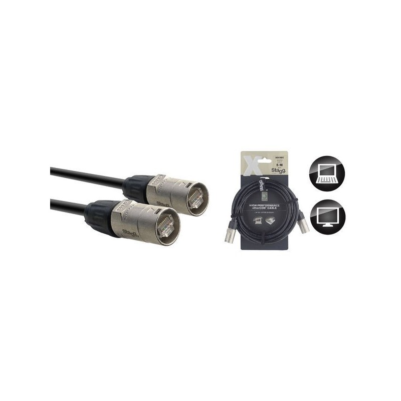 Stagg XCC5EC - kabel EtherCON 5m - 1 Stagg XCC5EC - kabel EtherCON 5m - 1