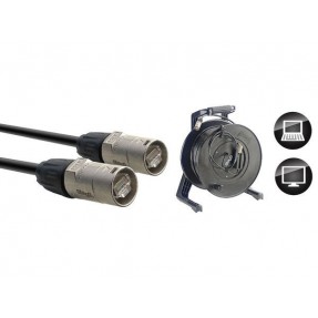 Stagg XCC75ECRL - kabel EtherCON 75m, Rolka - 1