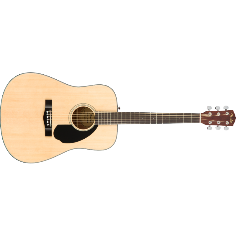 Fender CD-60S Dread WN Natural - Gitara akustyczna - 2