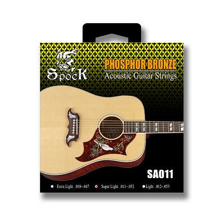SPOCK SA011 - Struny do gitary akustycznej 11-52 - 1