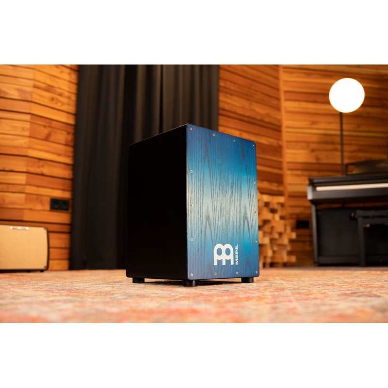 Meinl Percussion MCAJ100BK-PBF - Cajon "Pacific Blue Fade" - 2 Meinl Percussion MCAJ100BK-PBF - Cajon "Pacific Blue Fade" - 2