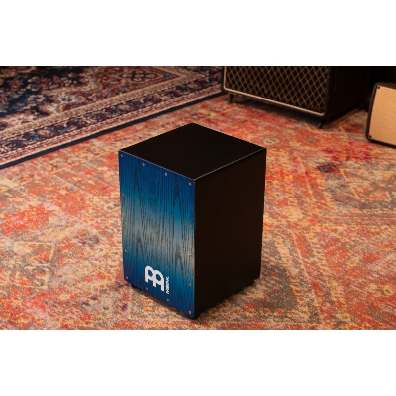 Meinl Percussion MCAJ100BK-PBF - Cajon "Pacific Blue Fade" - 4 Meinl Percussion MCAJ100BK-PBF - Cajon "Pacific Blue Fade" - 4