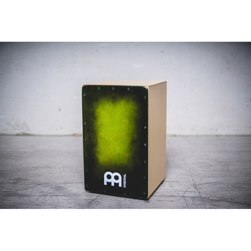 Meinl Percussion SC100GRB - Cajon "Green Burst" - 6 Meinl Percussion SC100GRB - Cajon "Green Burst" - 6