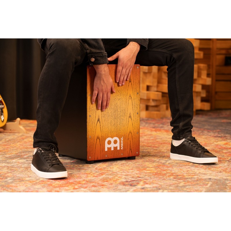 Meinl Percussion MCAJ100BK-SAF - Cajon "Sonoran Amber Fade" - 8 Meinl Percussion MCAJ100BK-SAF - Cajon "Sonoran Amber Fade" - 8