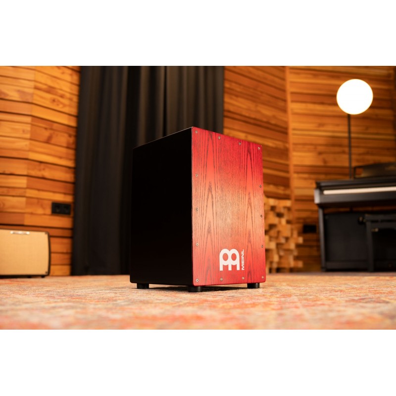 Meinl Percussion MCAJ100BK-TRF - Cajon "Tango Red Fade" - 2 Meinl Percussion MCAJ100BK-TRF - Cajon "Tango Red Fade" - 2