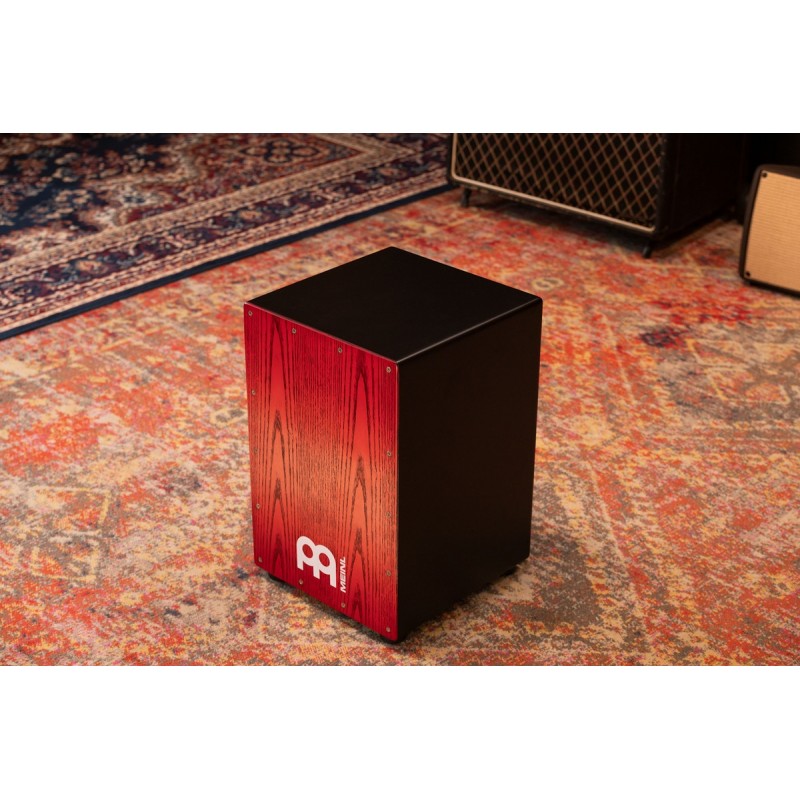 Meinl Percussion MCAJ100BK-TRF - Cajon "Tango Red Fade" - 4 Meinl Percussion MCAJ100BK-TRF - Cajon "Tango Red Fade" - 4