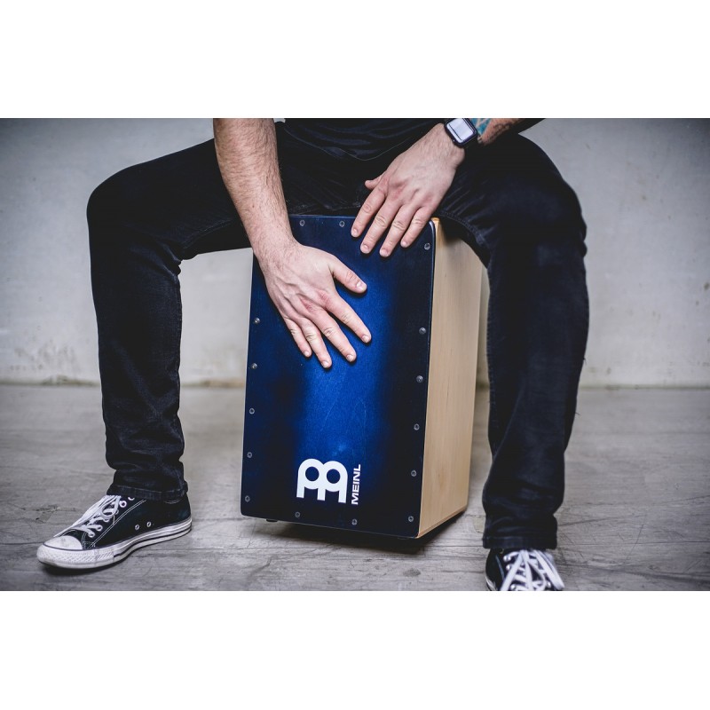 Meinl Percussion SC100BLB - Cajon "Blue Burst" - 11 Meinl Percussion SC100BLB - Cajon "Blue Burst" - 11
