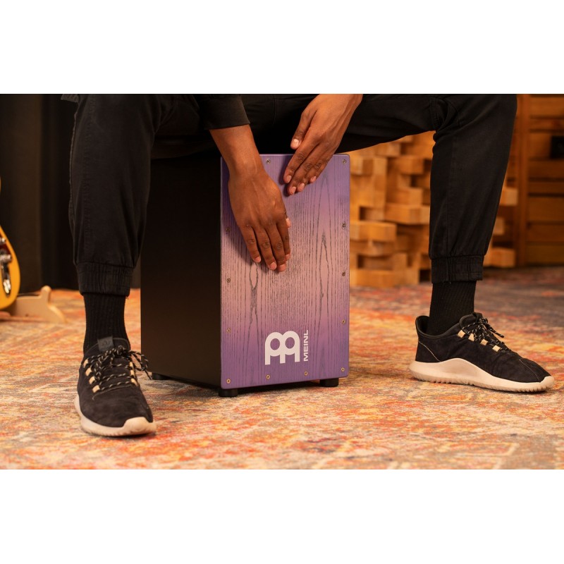 Meinl Percussion MCAJ100BK-LPF - Cajon "Lilac Purple Fade" - 8 Meinl Percussion MCAJ100BK-LPF - Cajon "Lilac Purple Fade" - 8