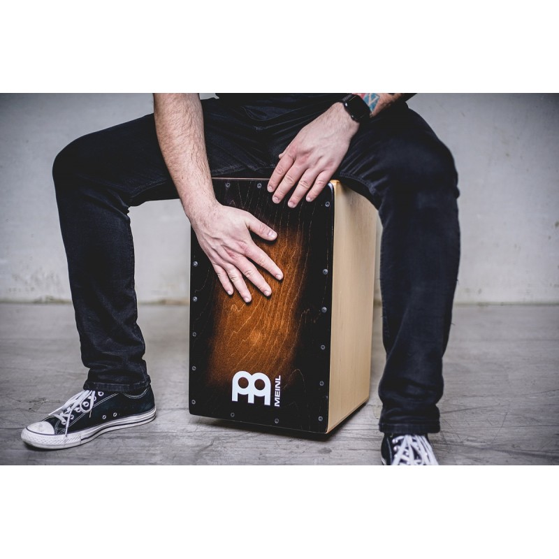 Meinl Percussion SC100BRB - Cajon "Brown Burst" - 11 Meinl Percussion SC100BRB - Cajon "Brown Burst" - 11