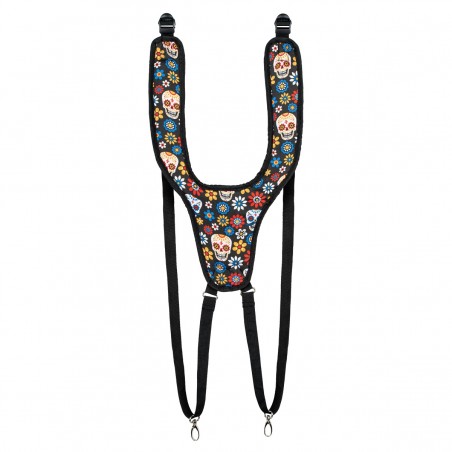 Meinl Percussion MDJS1DA - Pasek do djembe "Day Of The Dead" - 1