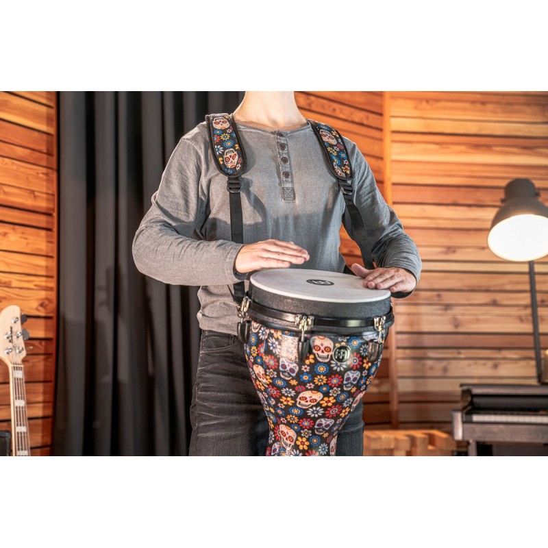 Meinl Percussion MDJS1DA - Pasek do djembe "Day Of The Dead" - 2 Meinl Percussion MDJS1DA - Pasek do djembe "Day Of The Dead" - 2