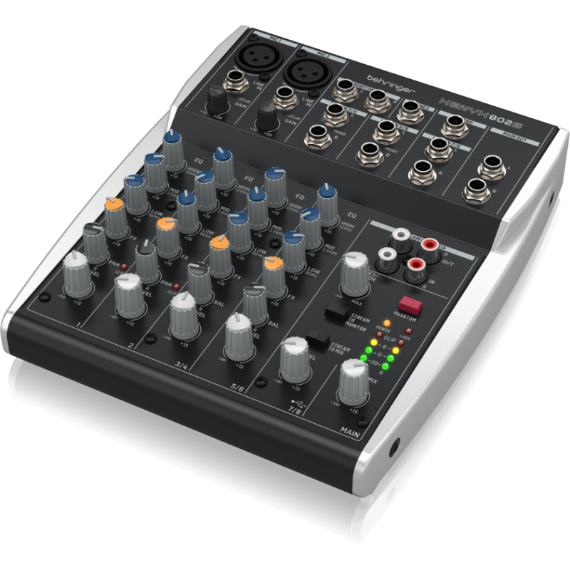 Behringer XENYX 802S - mikser analogowy audio - 3