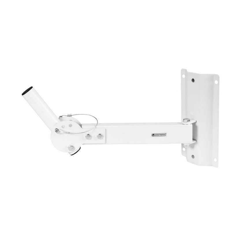 OMNITRONIC WH-1 Wall-Mounting 30 kg max white - uchwyt kolumnowy - 4